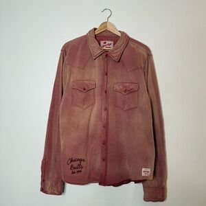 Chicago Bulls Sportiqe Women’s Shacket size large